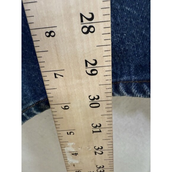 Levi's 501 Medium Wash Button Fly Original Fit Straight Leg Jeans sz 36x30 - Picture 4 of 8